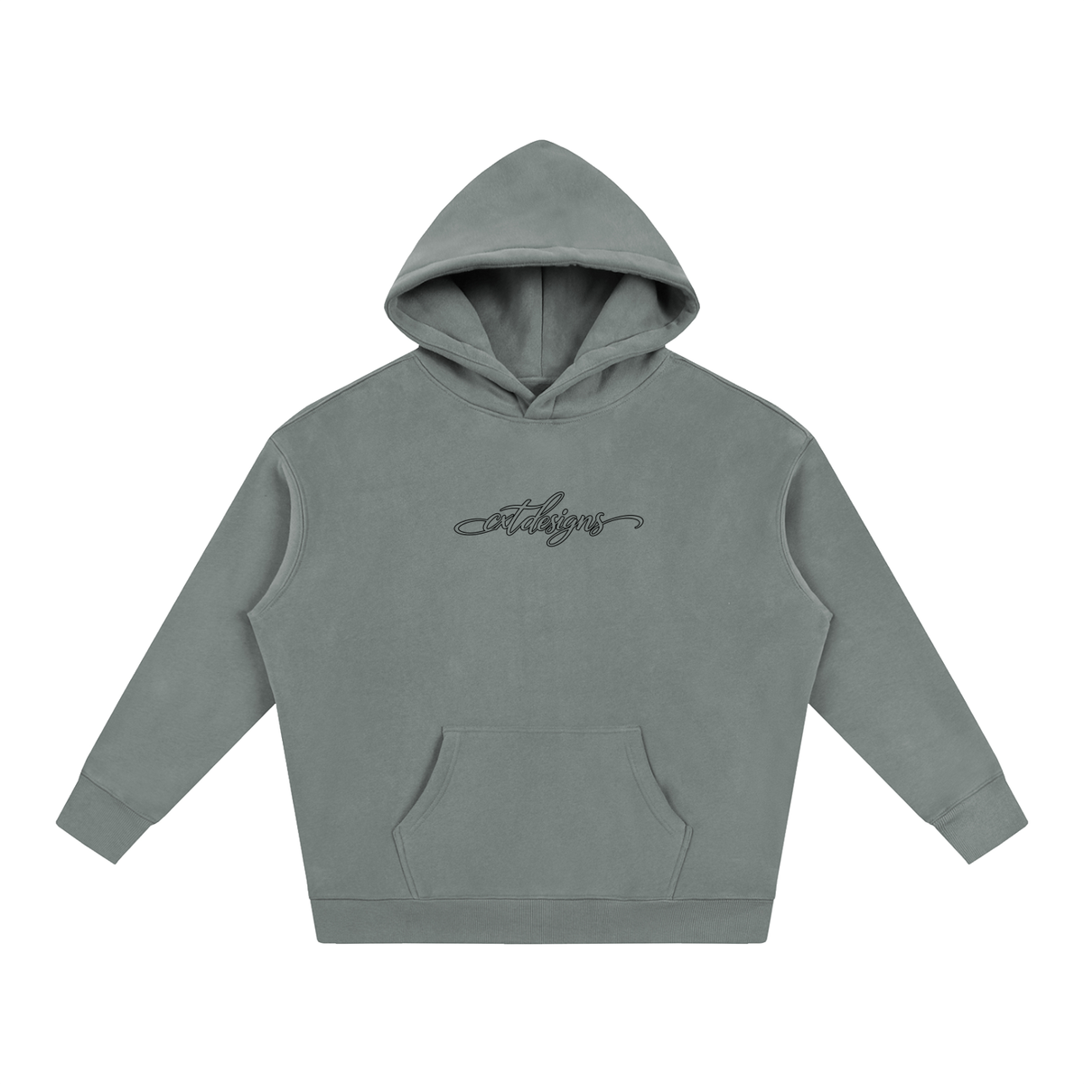 CXT Cursive V2 White Hoodie
