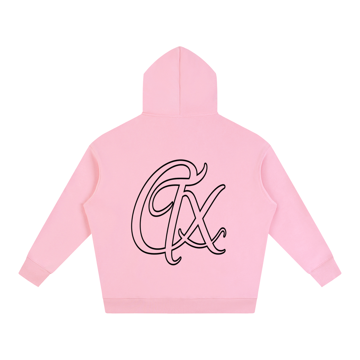 CXT Cursive V2 White Hoodie