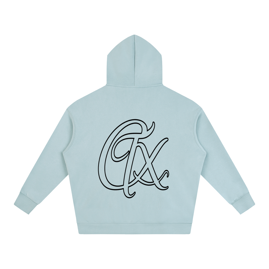 CXT Cursive V2 White Hoodie