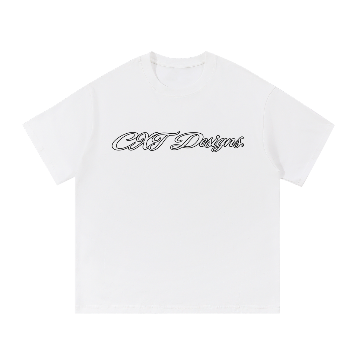 CXT Cursive White Shirt