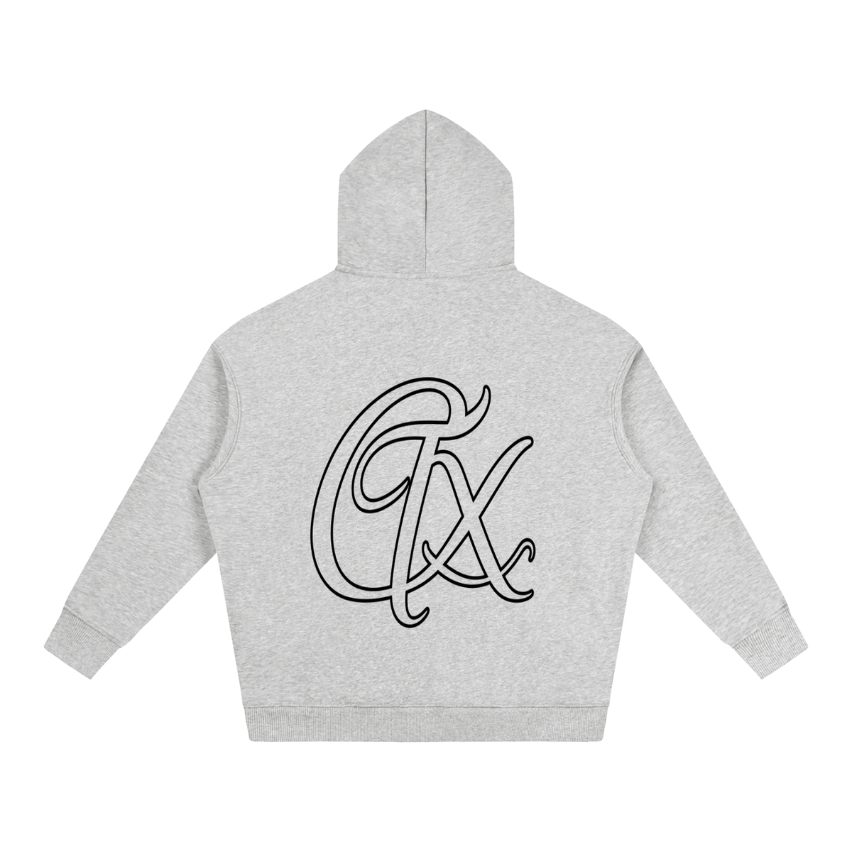 CXT Cursive V2 White Hoodie