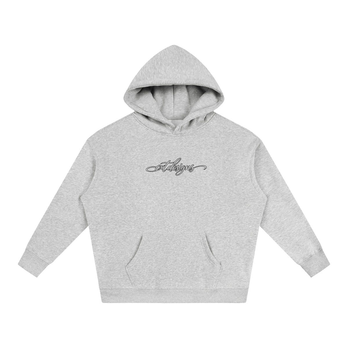 CXT Cursive V2 White Hoodie