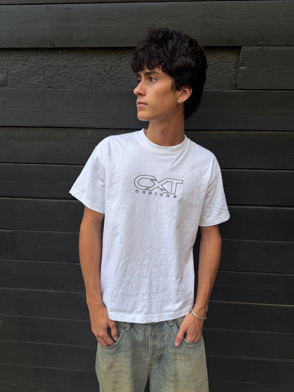 CXT Logo V1 White Shirt