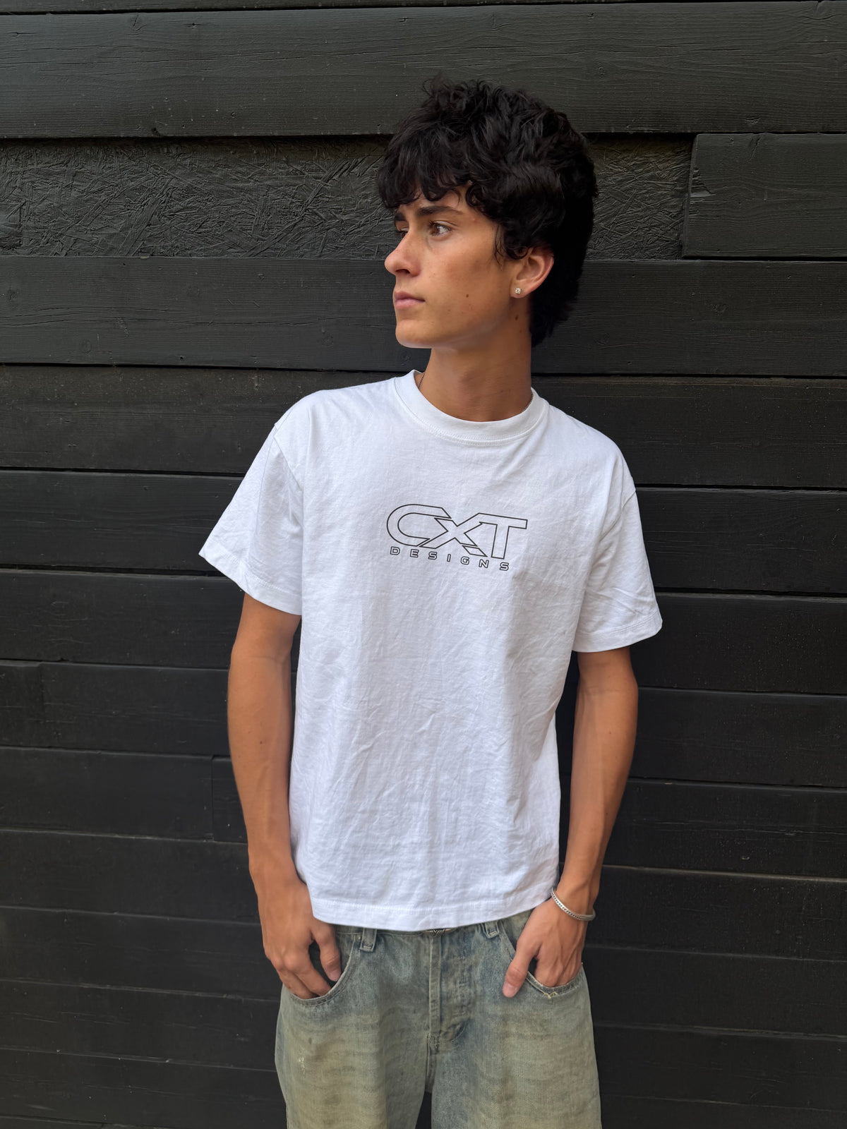 CXT Logo V1 White Shirt