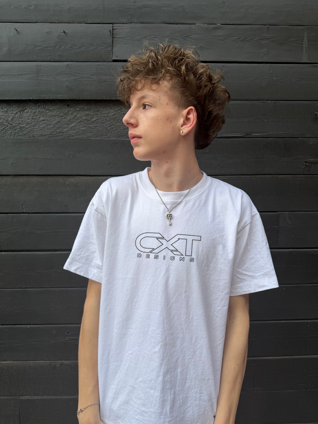 CXT Logo V1 White Shirt