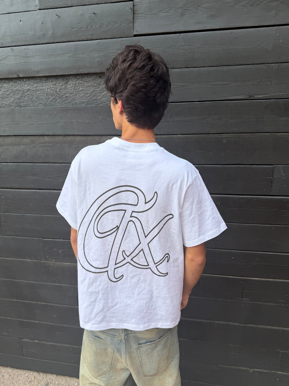 CXT Cursive V2 White Shirt