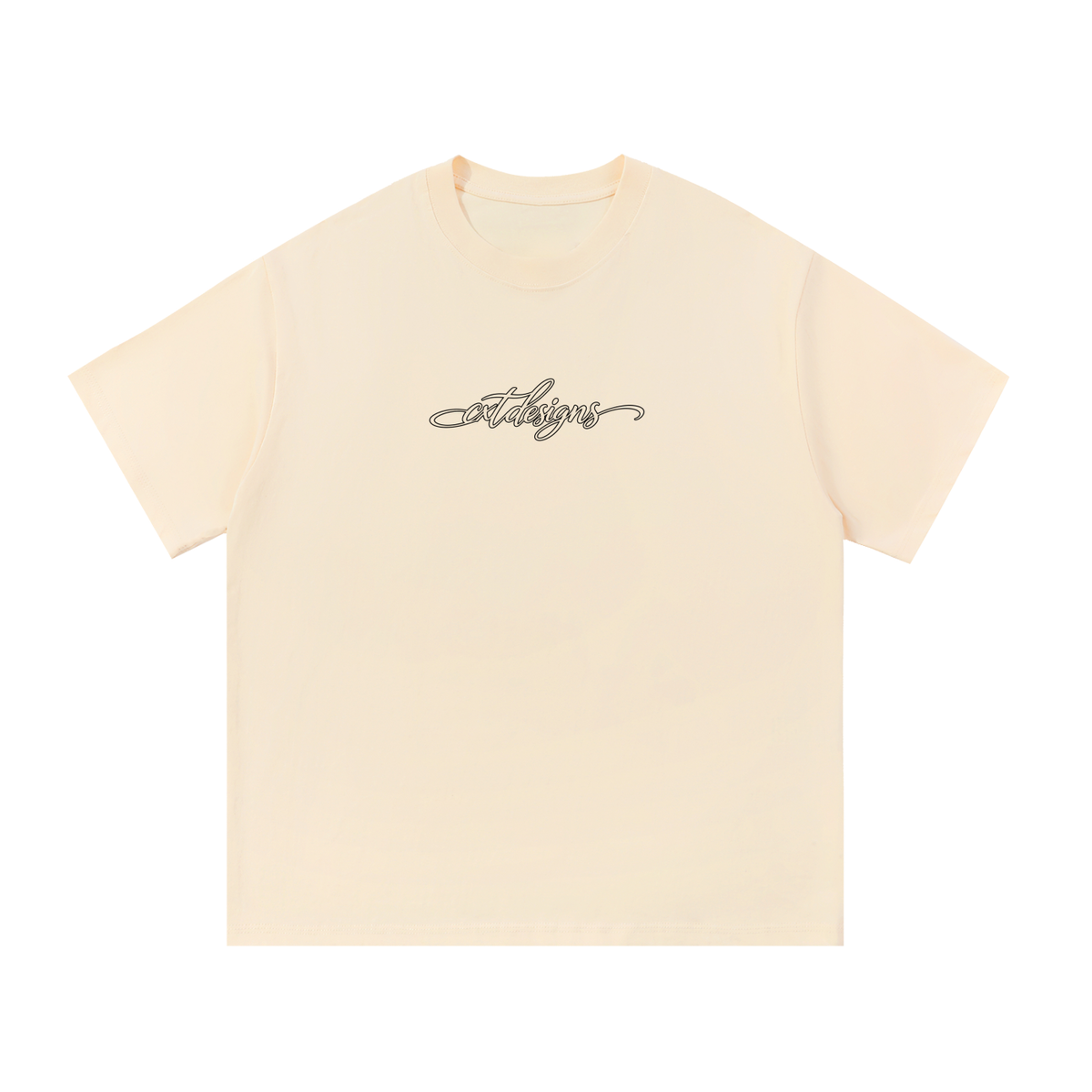 CXT Cursive V2 White Shirt