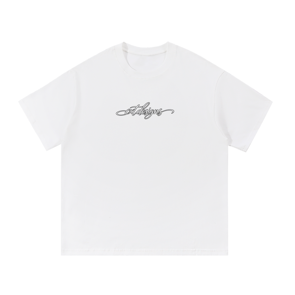 CXT Cursive V2 White Shirt
