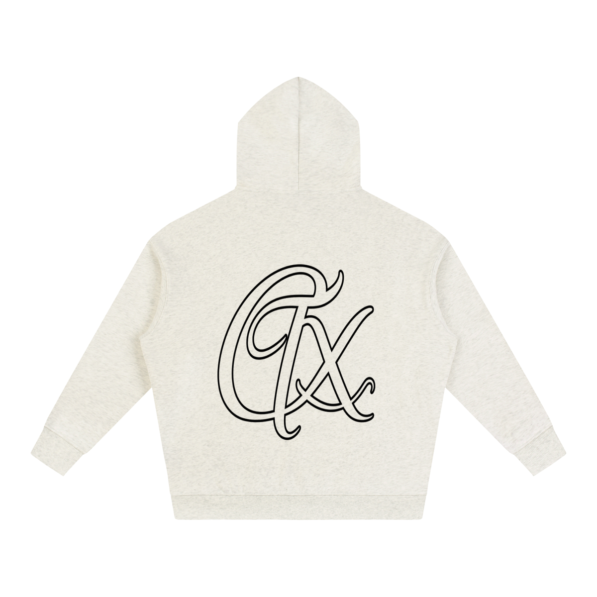 CXT Cursive V2 White Hoodie
